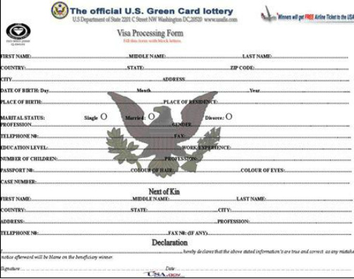 green card applicatrion